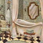 Designer Bath I by Karen Dupre