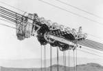 Detail of carriage of permanent 150-ton cableway at Boulder Dam