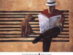 Didier Lourenco - El Hombre del Periodico Size 32x26 by Didier Loureno