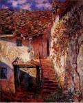 DIE TREPPE by Claude Monet