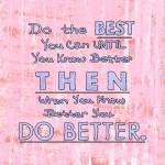 Do the Best You Can by Veruca Salt
