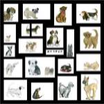 Doggie Grid by Lisa Choate