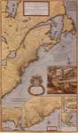 Dominions/North America by Herman Moll