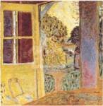 Door Open onto the Garden by Pierre Bonnard
