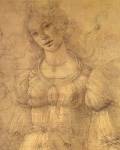 Drawing of a Woman by Sandro Botticelli