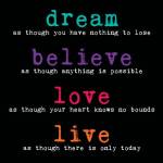 Dream Believe Love Live 3 by Louise Carey