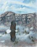 Eagle - Mount Rushmore by Anne Jenkins