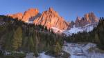 Early Light on Cristallo by Michael Blanchette Photography