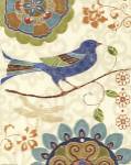 Eastern Tales Birds I by Daphné Brissonnét