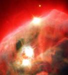 Edifice of Gas and Dust in the Cone Nebula by NASA, ESA, STScl