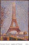 Eiffel Tower, ca. 1889 by Georges Seurat