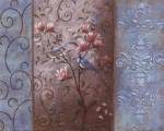 Elegance en Soie Bleue II by Vivian Flasch