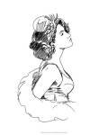 Elegant Fashion Study I by Ethan Harper