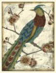 Embroidered Pheasant I by Chariklia Zarris