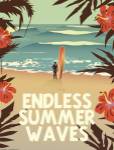 Endless Summer Waves by American Flat