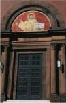 Entrance of a cathedral, St. Matthew's Cathedral, Washington DC, USA