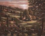 Evening in Tuscany I by Betsy Brown