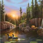 Evening Solitude by Leo Stans