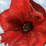 Exotic Poppy I by Patricia Pinto