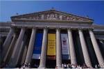 Facade of the U.S. National Archives, Washington, D.C., USA