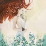 Fairy of Spring (detail) by Erica Pagnoni