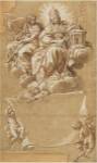 Faith and Justice Enthroned by Carlo Maratti