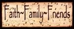 Faith Family and Friends by Kim Klassen