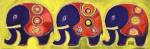 Famille Elephants En Vert by Sophie Jourdan