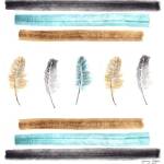 Feathers Aligned by Tammy Kushnir