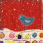 Feathers, Dots & Stripes VIII by Ingrid Blixt
