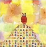 Feathers, Dots & Stripes XI by Ingrid Blixt