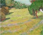 Field in Sunlight, 1888 by Vincent van Gogh