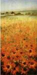 Field With Sunflowers by Ken Hildrew
