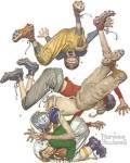 First Down by Norman Rockwell