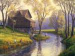 Fishing Mill Creek by Randy Van Beek