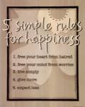 Five Simple Rules by Karen Tribett