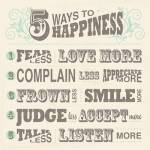 Five Ways to Happiness by Havoc Gifts
