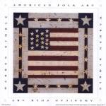 Flag Square by Warren Kimble