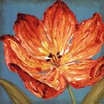 Flame Tulip II by Karen Leibrick