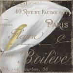 Fleurs Blanc I by Color Bakery