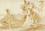 Flight into Egypt by Giovanni Battista Tiepolo