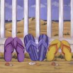 Flip Flop Beach II by Paul Brent