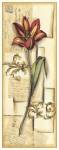 Floral Collage II - in Red by Deborah Bookman