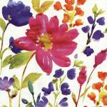 Floral Medley I by Wild Apple Portfolio