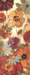 Floral Sketches on Linen I by Vassileva Silvia