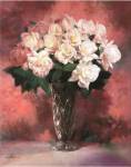 Floral Still Life III by Li Bo
