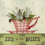 Floral Teacup IV by Katharine Gracey