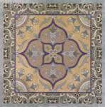 Floral Tile II by Paula Scaletta