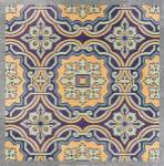 Floral Tile III by Paula Scaletta