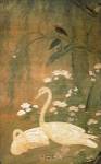 Flowers & Birds in an Autumn Setting